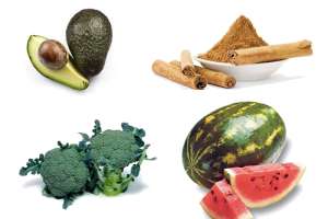 Imagen ilustrativa del artículo 4 Alimentos medicinales: Brócoli, aguacate, sandia y canela